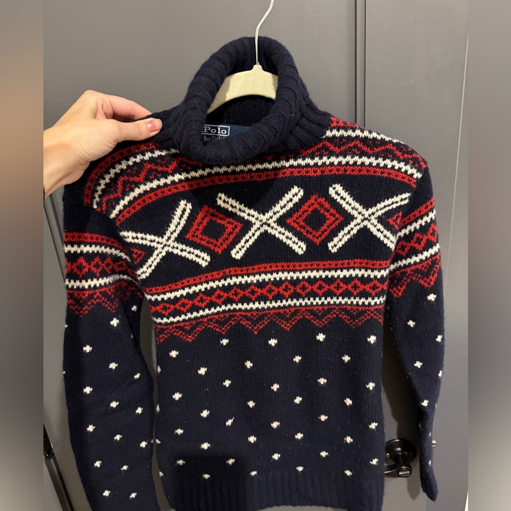 Polo By Ralph Lauren 💯 Hand Merino Wool Turtleneck